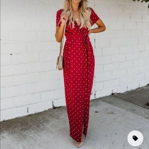 ✨VICI Noelle Wrap Dress✨